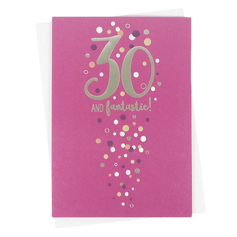 30歳とファンタジーの旅に捧げる[ABACUSLife＆Soul Card-Birthday Wishes] - カード・はがき - 紙 多色