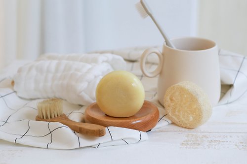 沐時光 溫泉絲瓜野菊皂 促進角質肌膚新陳代謝 調理肌膚