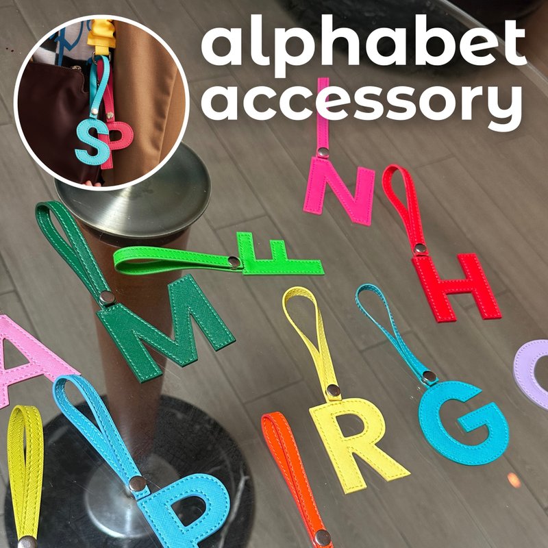 Alphabet Accessories | My Very Own Way - 手提包/手提袋 - 人造皮革 多色