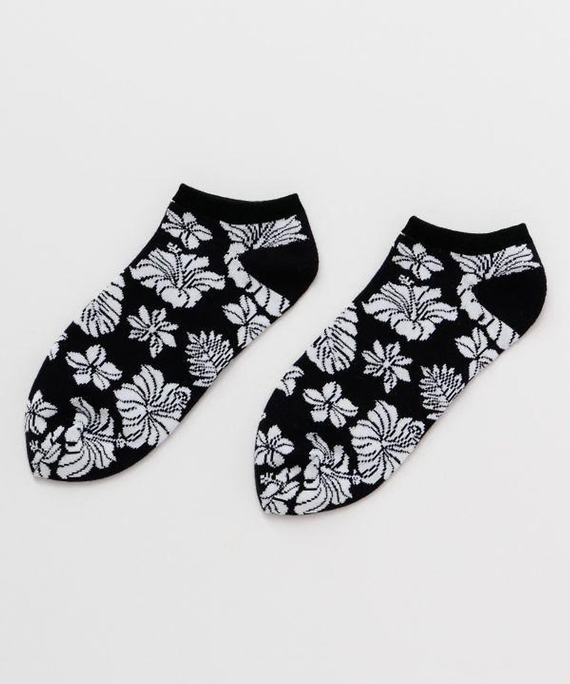 Hawaiian Botanical Ankle Socks 23-25cm - ถุงเท้า - วัสดุอื่นๆ 
