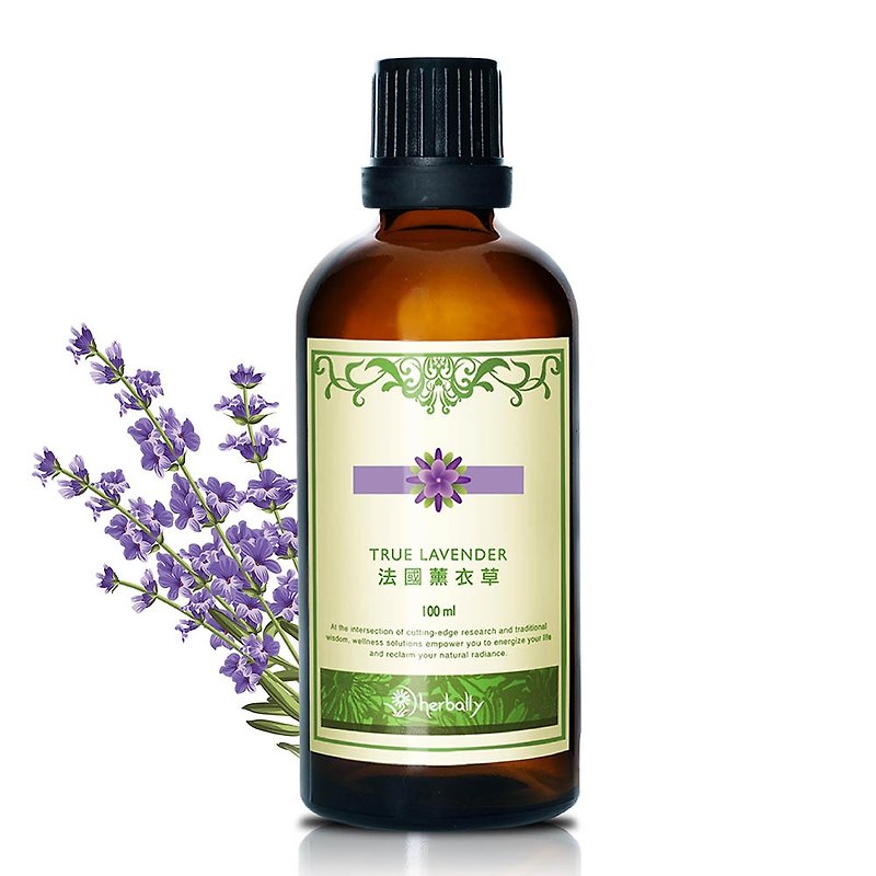 [Herbal True Feeling] French Lavender (Universal Essential Oil 100ml) (P4018388) - Fragrances - Plants & Flowers Green