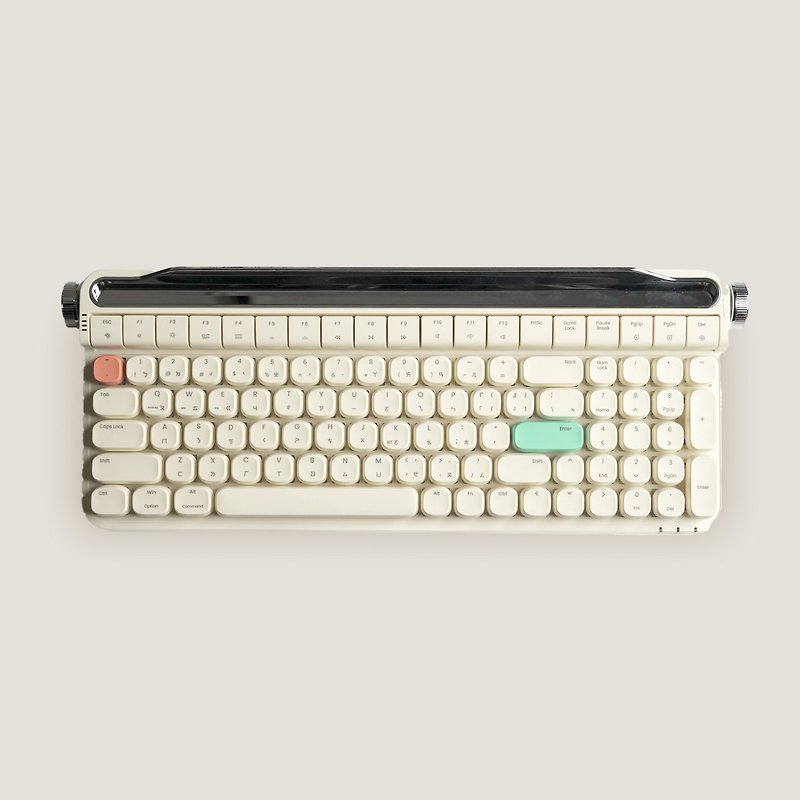 actto aesthetic mechanical switch keyboard - milk tea Brown x tea switch - Computer Accessories - Other Materials 
