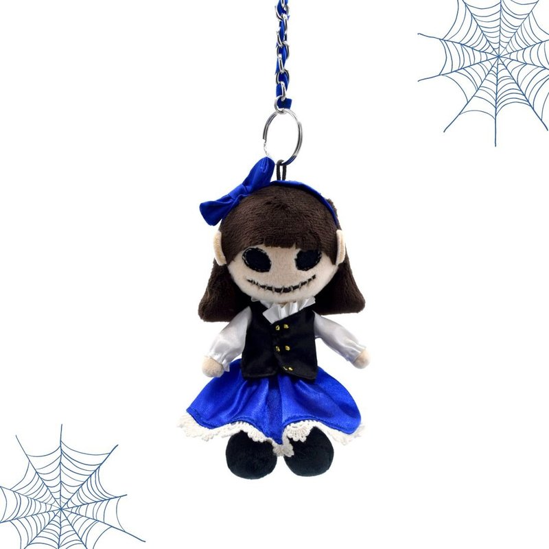 [Leofoo Village] 15cm RENEE sitting doll pendant Tombstone Town official direct sales NICI co-branded model - Keychains - Other Materials 