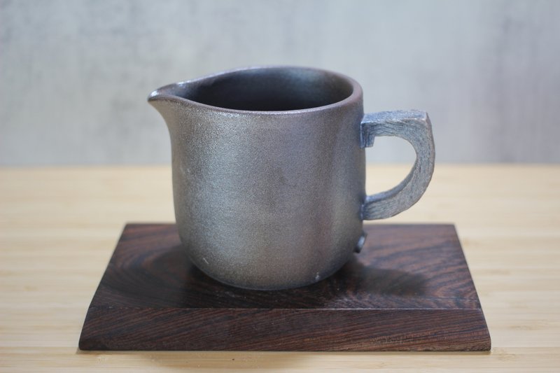 【送禮好物】460ml 柴燒茶海 咖啡下壺 公道杯 鶯歌葉敏祥手作 - 茶壺/茶杯/茶具 - 瓷 