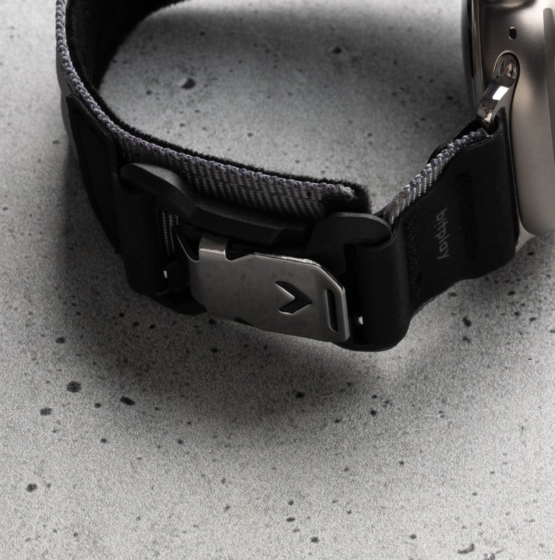 【bitplay】Fidlock instant buckle watch strap Silver buckle Apple Ultra/46/45/44mm - สายนาฬิกา - วัสดุอื่นๆ หลากหลายสี