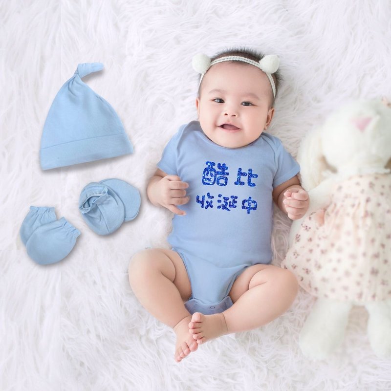 Handmade One piece - Onesies - Cotton & Hemp Blue