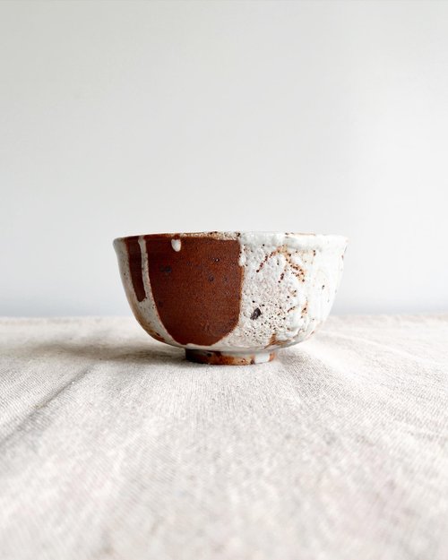 志野焼  茶碗 志野茶碗 陶器鉢 零五 |陶器 - ショップ ycobjectstudio 茶碗