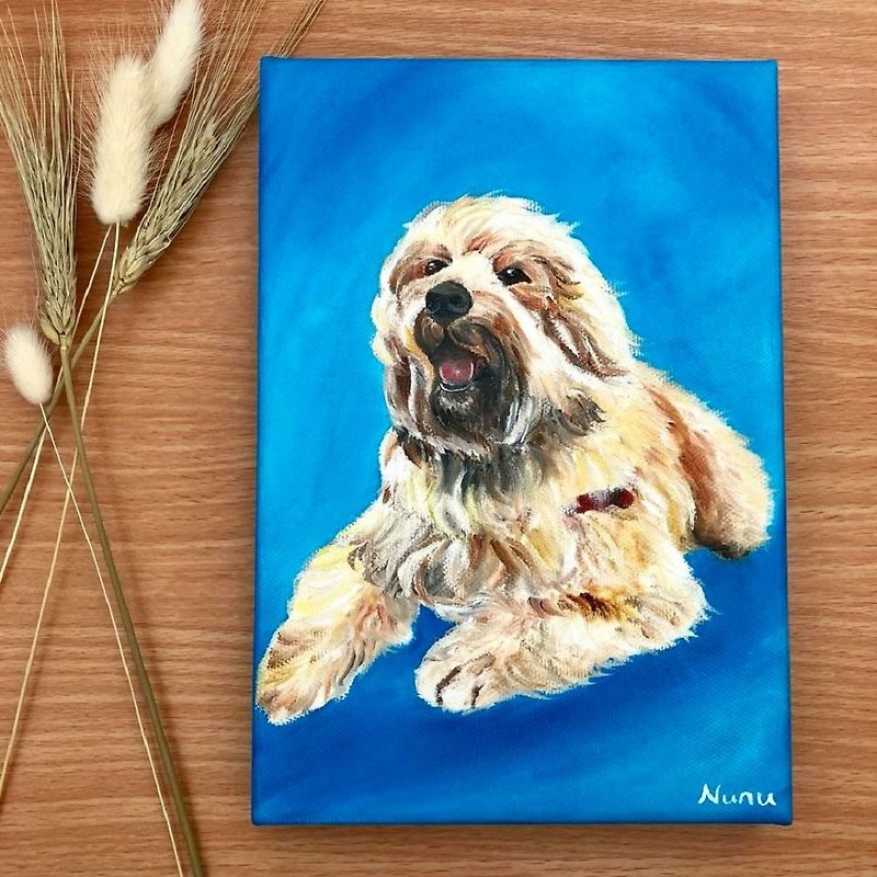Pet oil painting customized - Customized Portraits - Pigment 