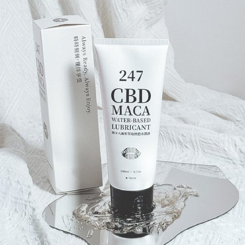 247貳肆柒 247貳肆柒【瑪卡大麻籽萃取熱慾水性潤滑200ml】潤滑液 水性 熱感