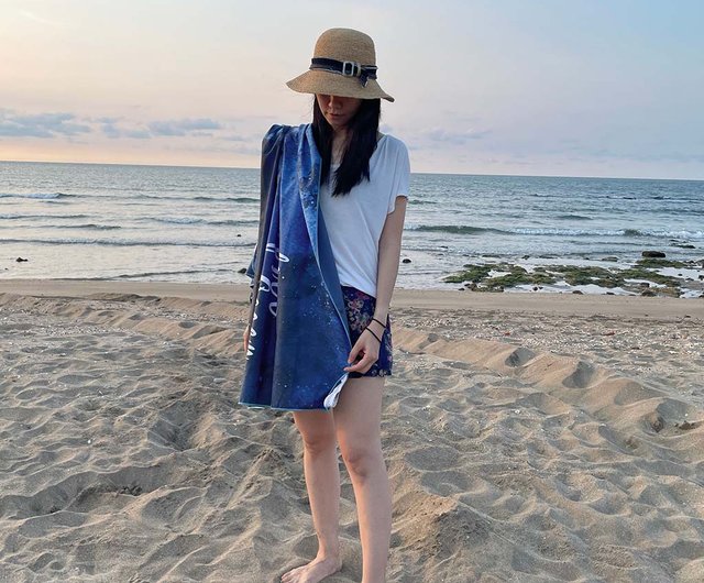 巾着のようなボトル入り・ブルーローズのオルゴナイト 巾着のようなボトル入り・ブルーローズのオルゴナイト