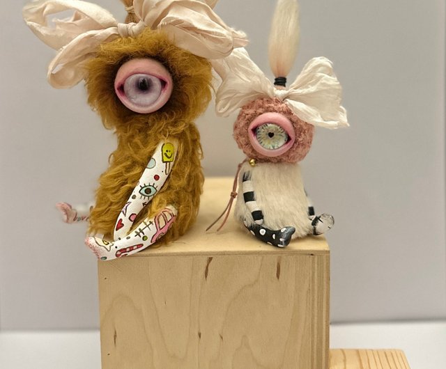anthropologie ぬいぐるみ アンソロポロジー 女の子 かわいいオークぬいぐるみアーティストモンスター、小さな