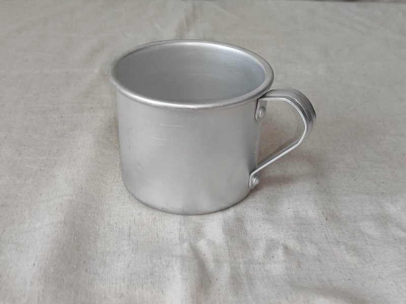 1pcs Original USSR Soviet Union Russian Army Soldier Aluminium Cup Mug New. NOS - Other Cups - Aluminum Alloy Silver