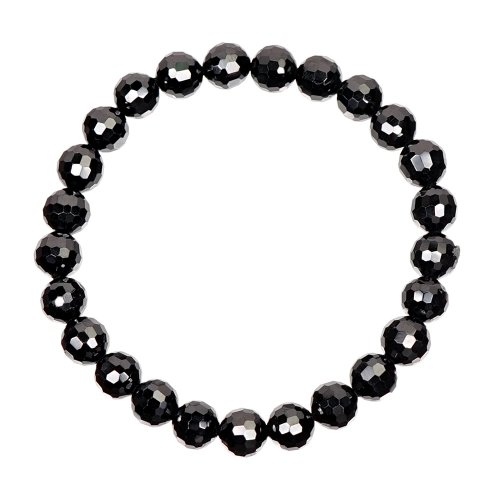 正佳珠寶 Gemsrich Jewelry 【正佳珠寶】黑尖晶石 鑽切黑尖晶 7mm 黑尖晶手珠