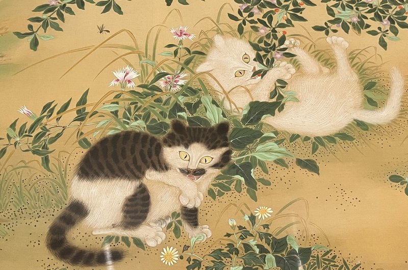 經典藏品明信片 四季花草與貓兒 - 卡片/明信片 - 紙 