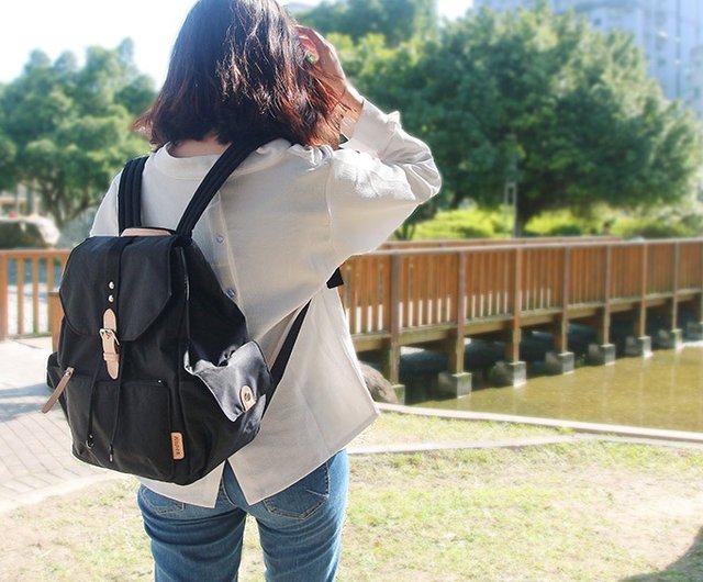 Light Sweet Caramel] Classic Lovely Backpack (Strap Thickened