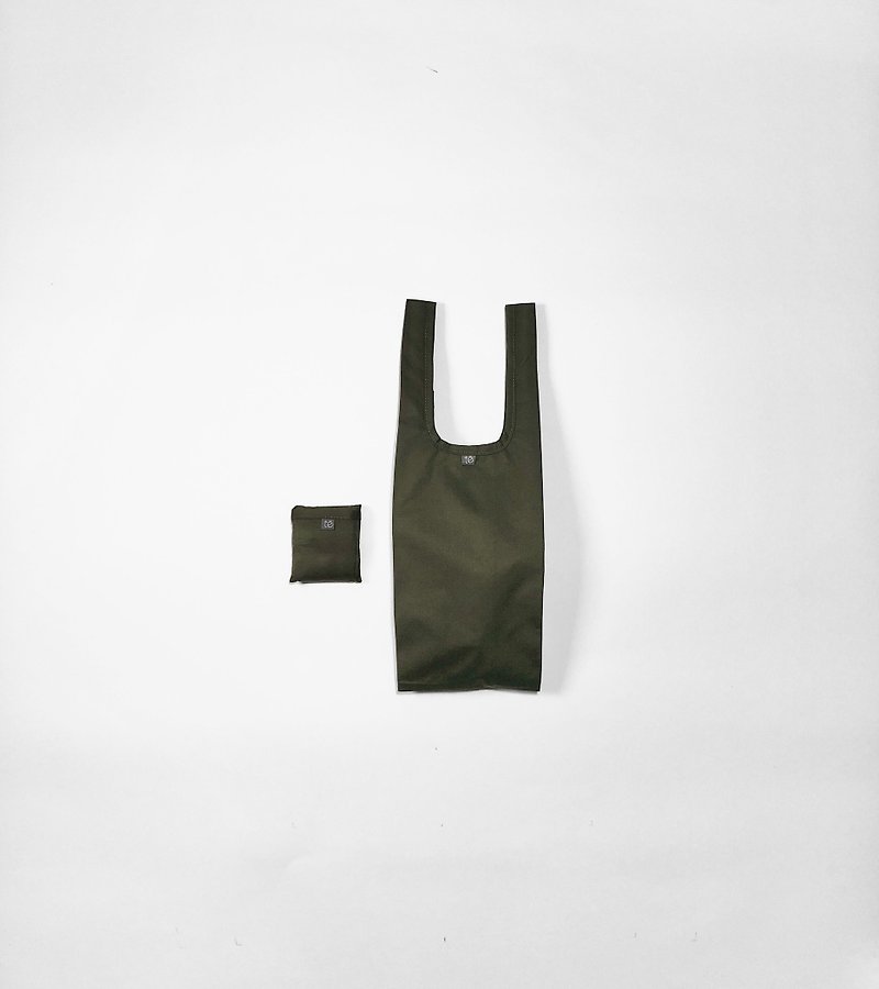 U1 reusable bag / Moss Green - Handbags & Totes - Polyester Green
