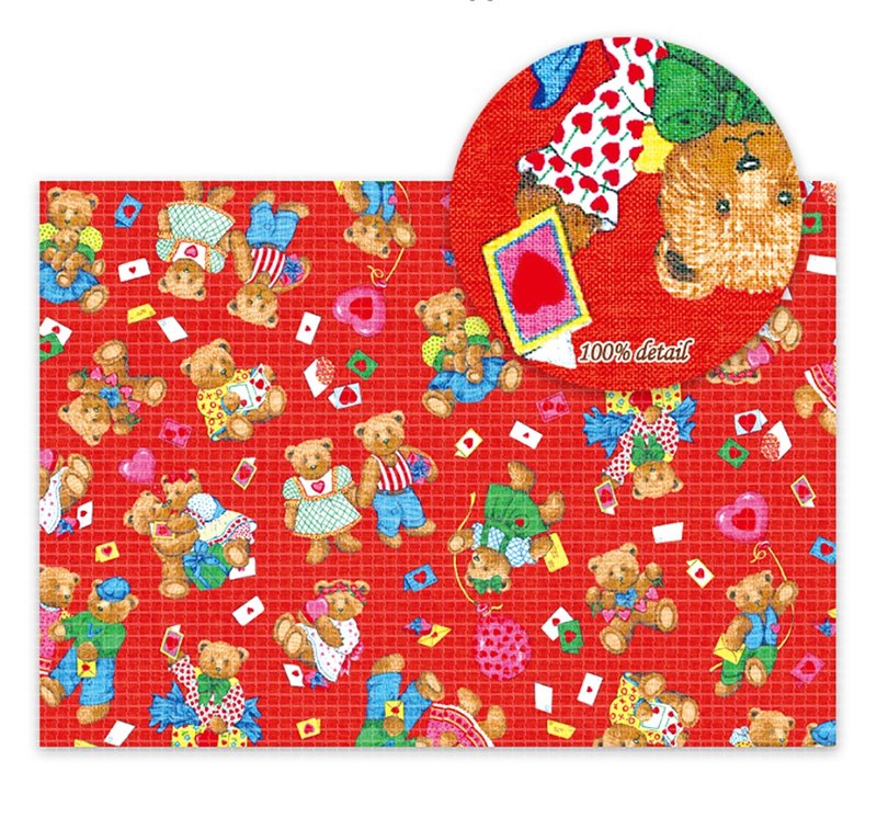Love bear Wrapping Paper / Scrapbook Paper / 25sheet A4 size - 其他 - 紙 