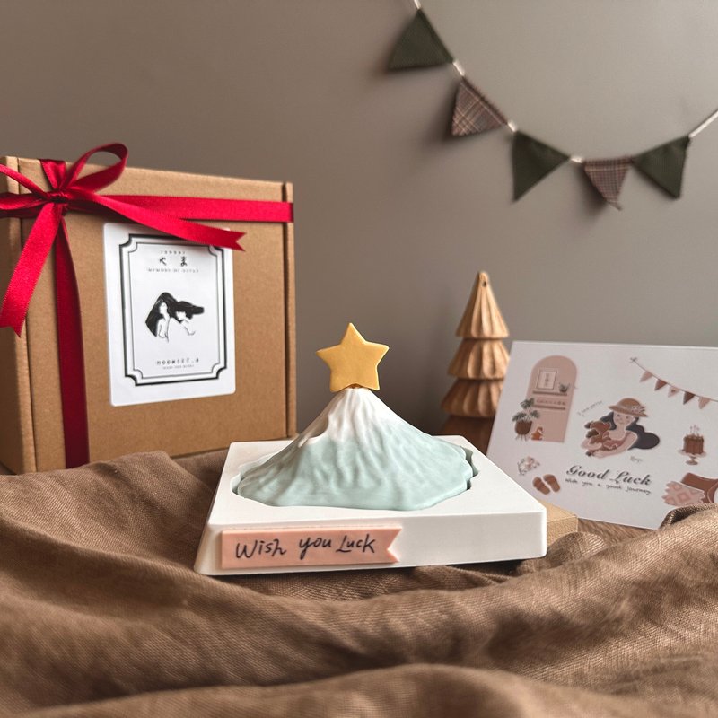 [Customized Text] Star Wishing Good Luck Diffusing Stone Essential Oil Exchange Gift Birthday Christmas - น้ำหอม - วัสดุอื่นๆ 