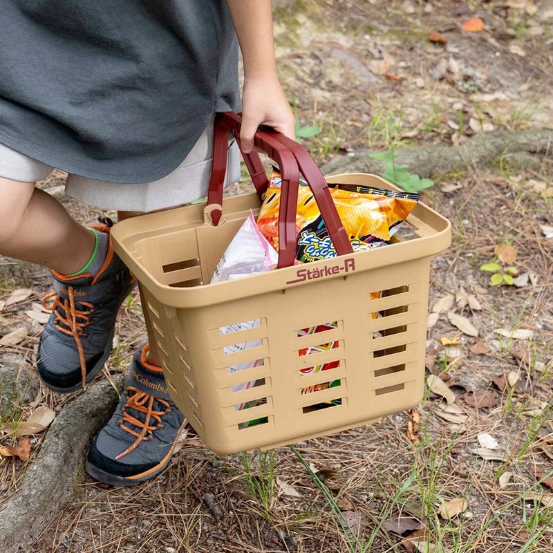 【Ring Star】Starke-R super mini basket-2 colors in total - กล่องเก็บของ - วัสดุอื่นๆ หลากหลายสี