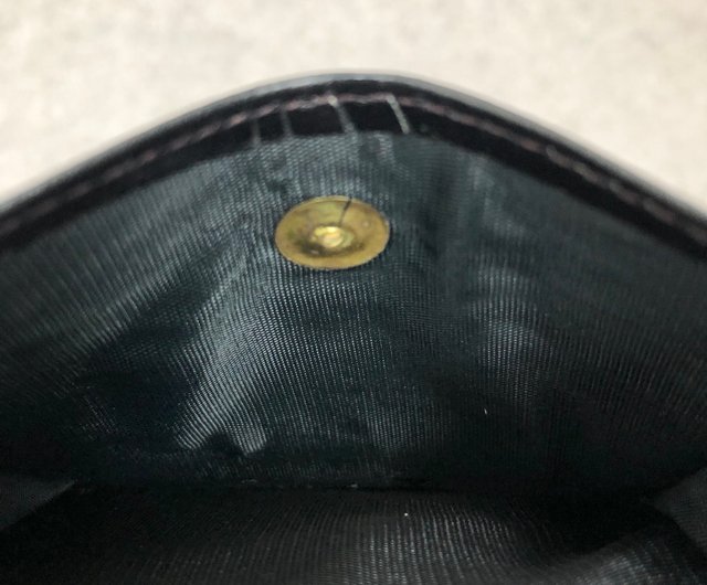 日本直送 名牌中古包 】CELINE セリーヌ 財布 ブラック ホース