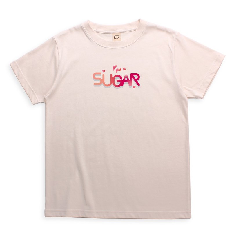 Order - [Everyone has a song in his heart] Sugar short T/men and women T/unisex T/T-Shirt - เสื้อยืดผู้หญิง - ผ้าฝ้าย/ผ้าลินิน สีเหลือง