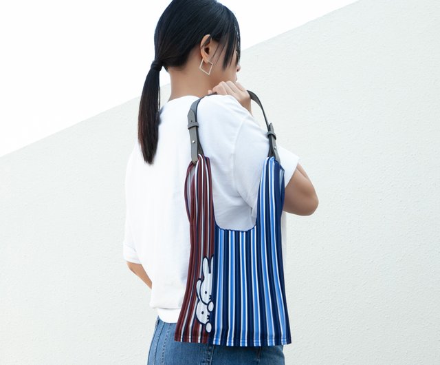 新品未使用　ピンコイ限定　ミッフィープリーツバッグ Pinkoi x miffy】プリーツバッグ│Sサイズ 【限定販売