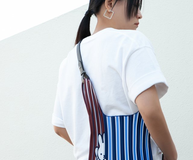 新品未使用　ピンコイ限定　ミッフィープリーツバッグ Pinkoi x miffy】プリーツバッグ│Sサイズ 【限定販売