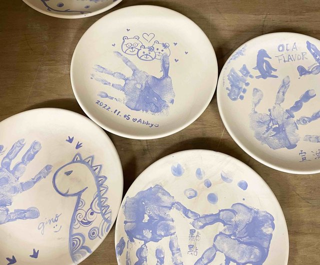 体験・アクティビティ】青白磁皿絵付け親子陶芸絵付け教室赤ちゃんの