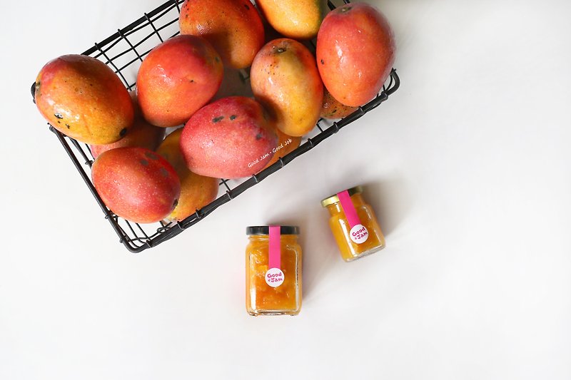 [Seasonal Limited] Mango Jam 90ml/200ml - Jams & Spreads - Fresh Ingredients Orange