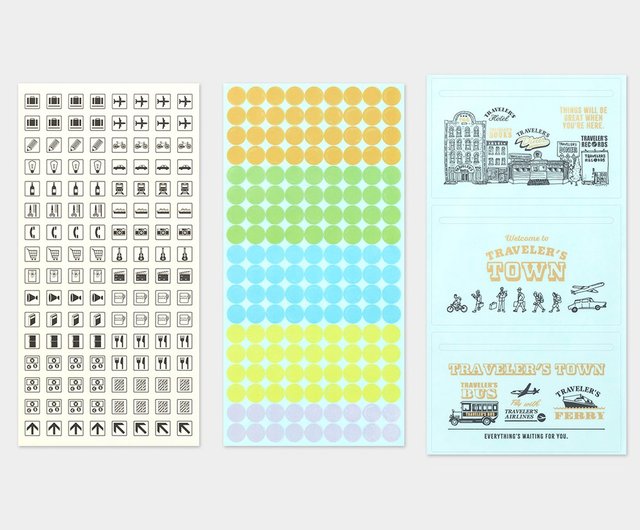 トラベラーズノート 2024 ステッカー 限定版 - ショップ