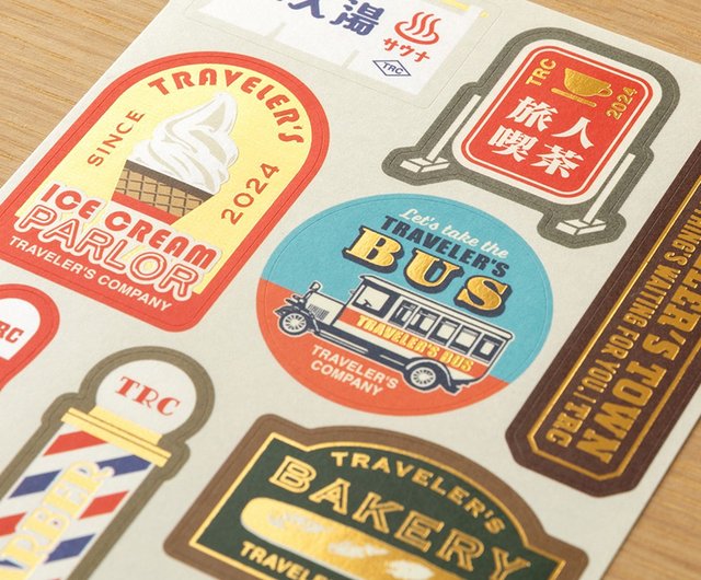 トラベラーズノート 2024 ステッカー 限定版 - ショップ