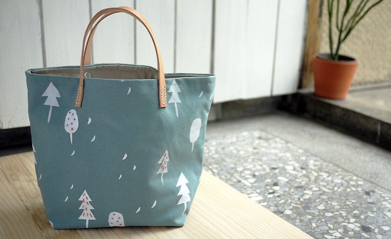 Moshimoshi | Bag No. 2 - Forest Walk - Handbags & Totes - Cotton & Hemp 