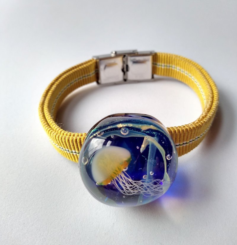 Bracelet - Bracelets - Glass Blue