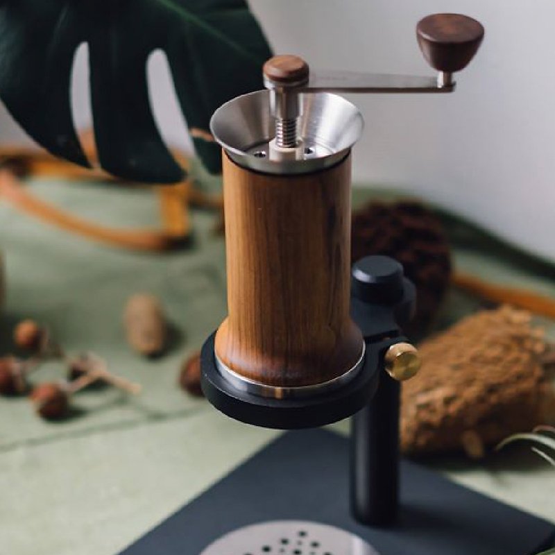 [Brazil] Aram Handmade Espresso Machine-Golden Sandalwood (Brown) - เครื่องทำกาแฟ - สแตนเลส สีเหลือง