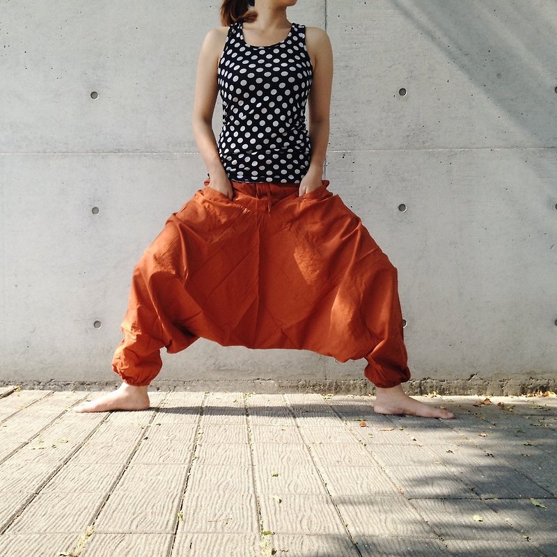 Travel x India Basic Alibaba Pants (Sunset Orange) - Women's Pants - Paper Orange