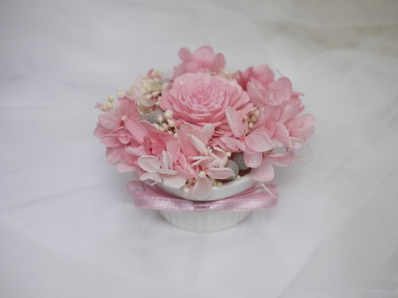 Flowers daily without flower pudding 永 / eternal flower / Christmas gift exchange gift - Plants - Plants & Flowers Pink