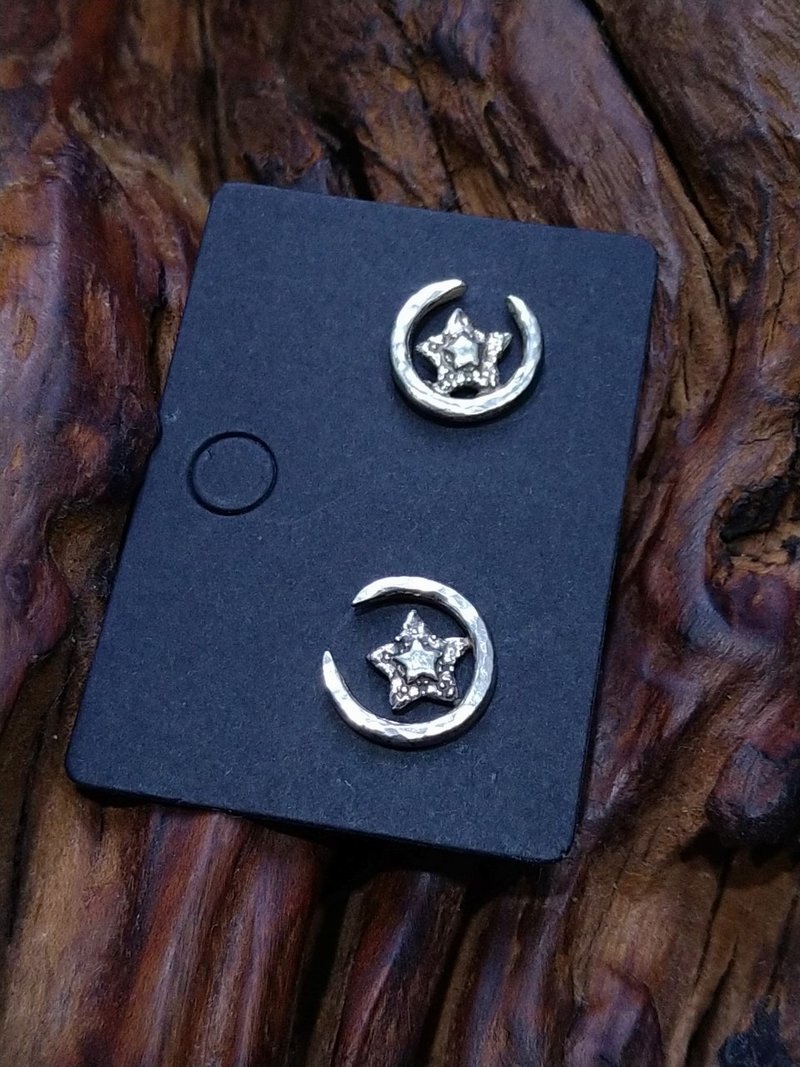 Xingyue sterling silver earrings - ต่างหู - เงิน 