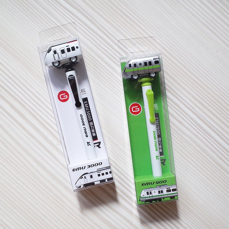 EMU900迴力車筆 - 原子筆/中性筆 - 塑膠 綠色