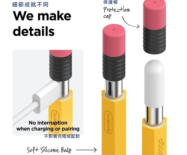 【美品】 純正Apple Pencil USB-C ★おまけ★elagoケース付 Apple Pencil USB-C クラシック ペンケース - ショップ elago-tw