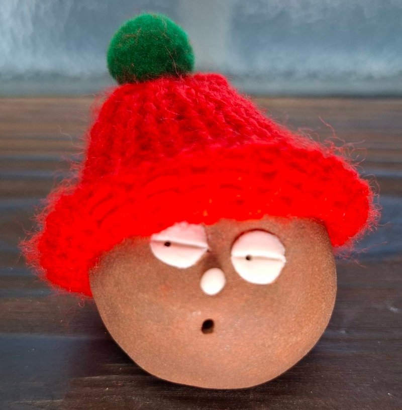 陶偶獨美系列- 35 號 療癒系手作陶偶文創 - 公仔/玩偶 - 陶 