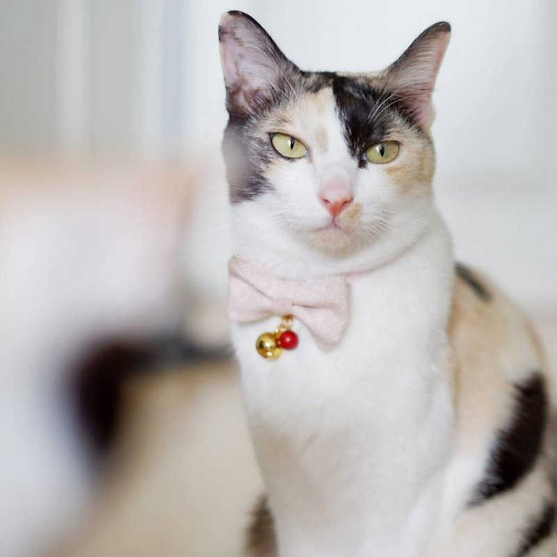 Earthy Breakaway Cat Collar : Petal color - Collars & Leashes - Cotton & Hemp Pink