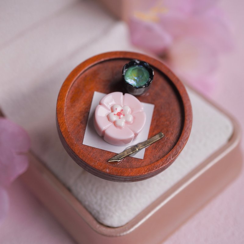 和菓子のリング - 項鍊 - 木頭 多色