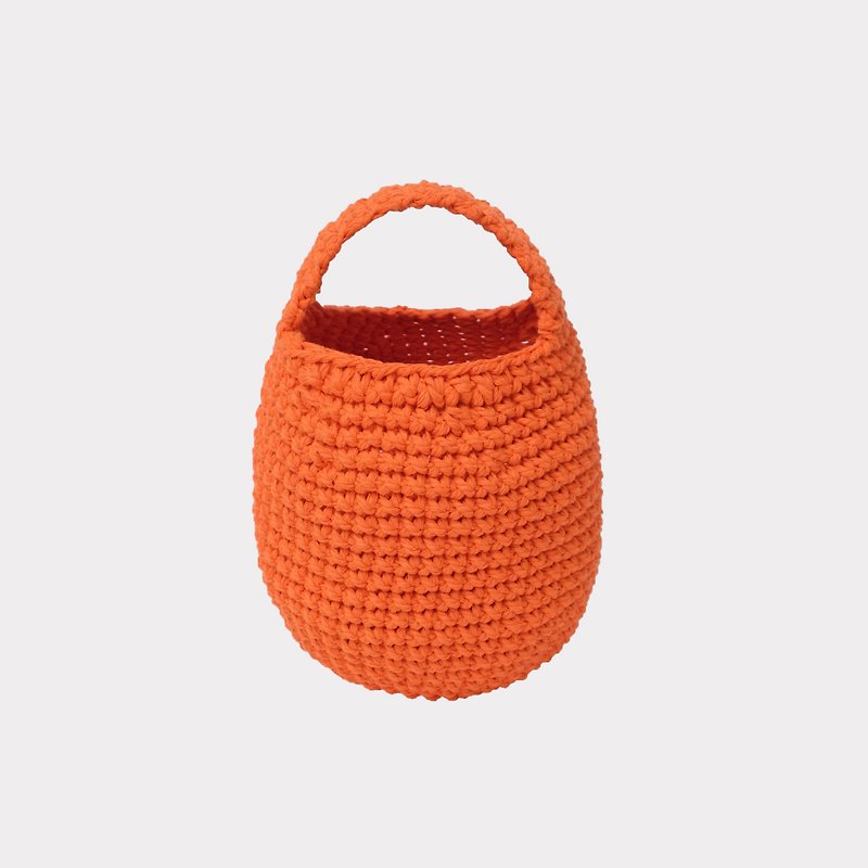 Eggie bag in orange - 手袋/手提袋 - 棉．麻 橘色