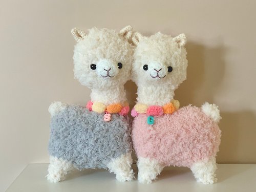 waiii crochet 客製超萌手織羊駝娃娃