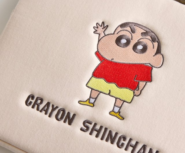 クレヨンしんちゃん クラシックしんちゃん刺繍ショルダーバッグ