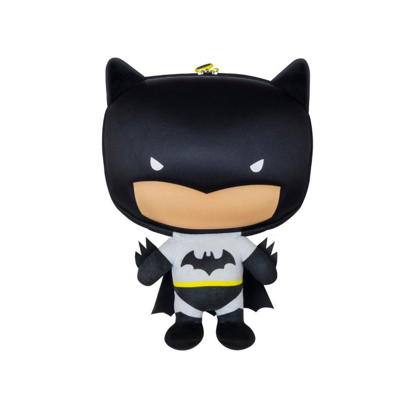 [Paladone UK] Warner DC officially authorized Justice League big head doll backpack-Batman - กระเป๋าเป้สะพายหลัง - พลาสติก 