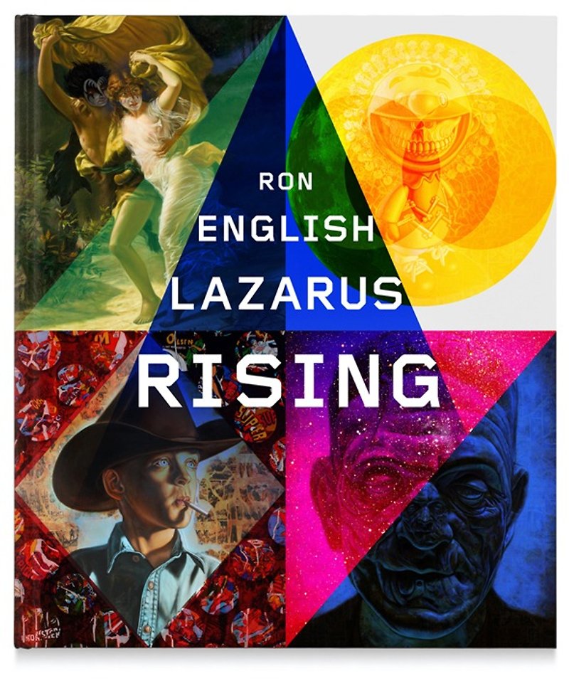 Ron ENGLISH: LAZARUS RISING creation anthology signed by the artist - หนังสือซีน - กระดาษ 