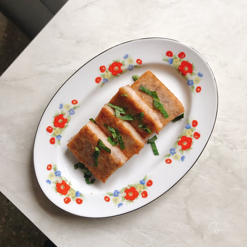 Pure Rice Taro Cake/Vegan - อาหารคาวทานเล่น - อาหารสด สีม่วง