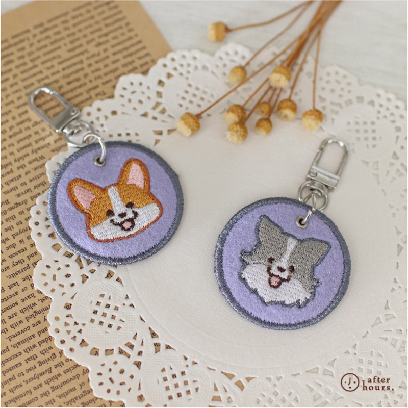 客製化電繡寵物名牌 /刺繡寵物名牌 - 【緬因貓】 - 客製化寵物商品 - 其他材質 