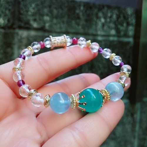 金と銀の宝物JinyincaibaoTianhe石アクアマリンホワイト 金と銀の宝物JinyincaibaoTianhe石アクアマリンホワイト